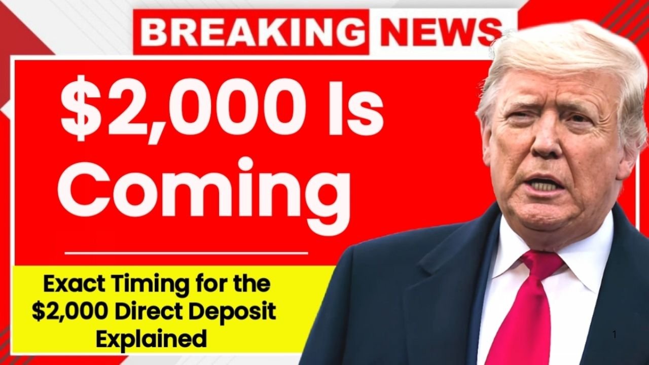 $2,000 Direct Deposit Coming in December 2025: Timing, Eligibility & IRS Guide
